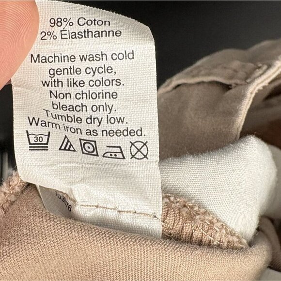 J.Crew Women's 9" Frankie Bermuda Chino Shorts 8 Tan Stretch Preppy Old Money - Picture 8 of 11